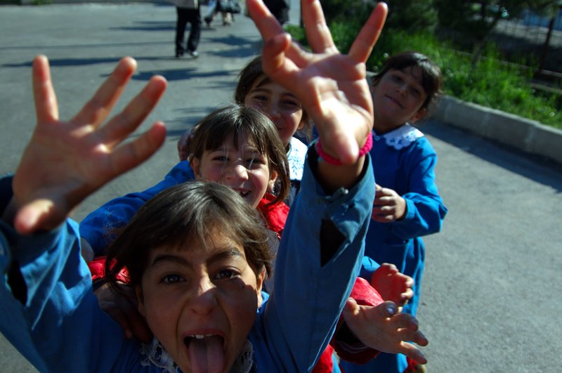 番紅花城SAFRANBOLU<br>這是此次旅遊碰到搶鏡頭搶的最兇的小朋友。<br/>
