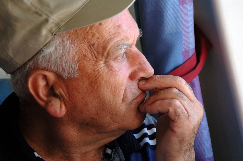 Dubrovnik杜布尼克<br>在前往mljet小島的船上，坐在對面的老伯伯跟我們聊了起來；因為Croatia經歷內戰的關係，當我們告訴他來自台灣，老伯伯就很關心台灣與大陸的狀況，還直說打仗”No good！No good！”<br/>