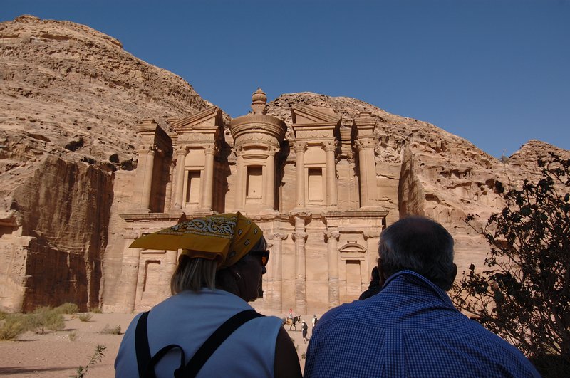 petra 佩特拉<br>修道院(The Monastery)是僅次於Al Khazneh神殿的第二大建築物。<br/>