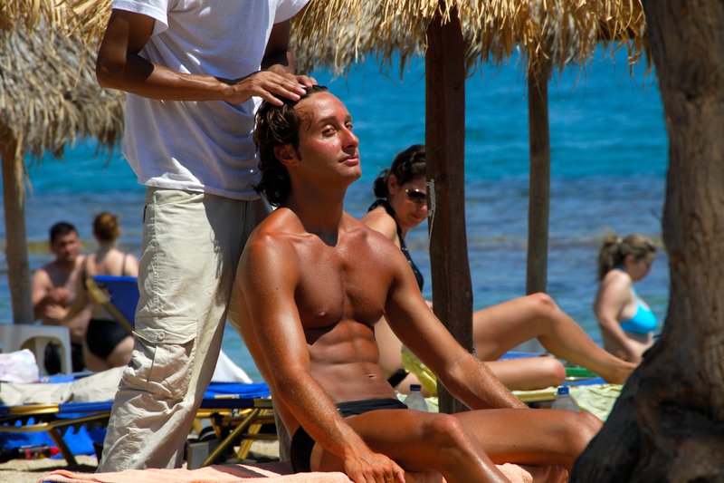 藍色愛琴海--希臘