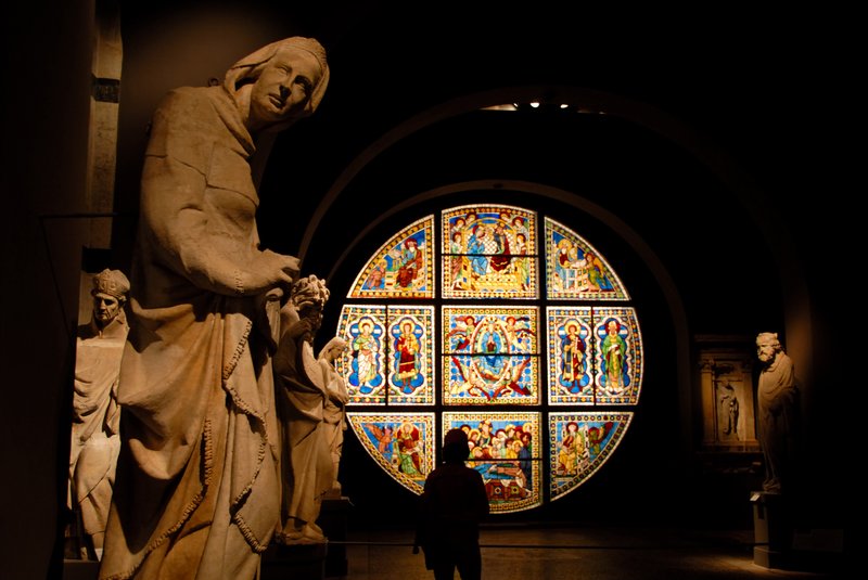 Siena 西恩納<br>博物館內收藏著主教座堂內古蹟的真品，也就是說教堂內的都是贗品？剛剛我的驚豔都是假貨，不知天父會不會不高興。<br/>