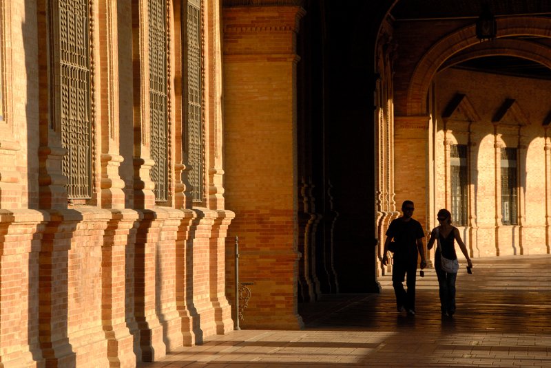 Sevilla 塞維爾<br>這個男生長的比我帥，不要給他照清楚。<br/>