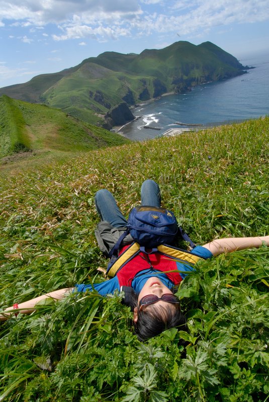 北海道 禮文島<br>年輕真好。<br/>