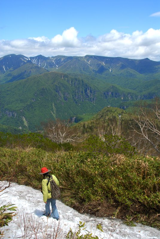北海道 層雲峽<br>千山我獨行。<br/>