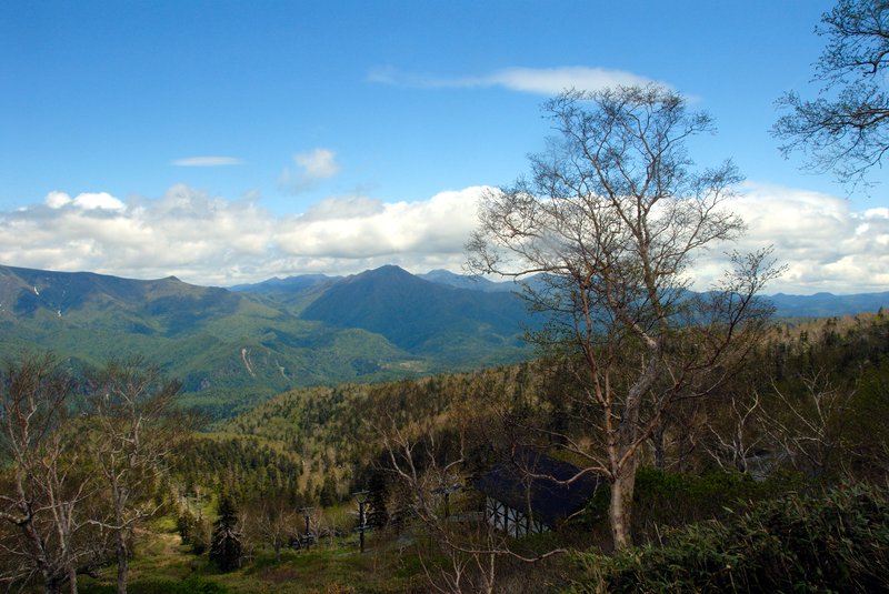 北海道 層雲峽<br>終於安全的回到纜車站。<br/>