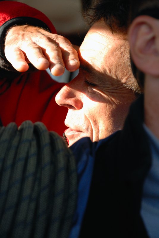 夏摩尼-白朗峰 Chamonix Mont Blanc<br>早起的鳥兒有蟲吃 ，一早纜車上擠滿了全副武裝的登山客，雄心壯志征服群山。<br/>