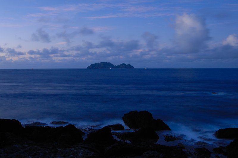 遠眺小蘭嶼