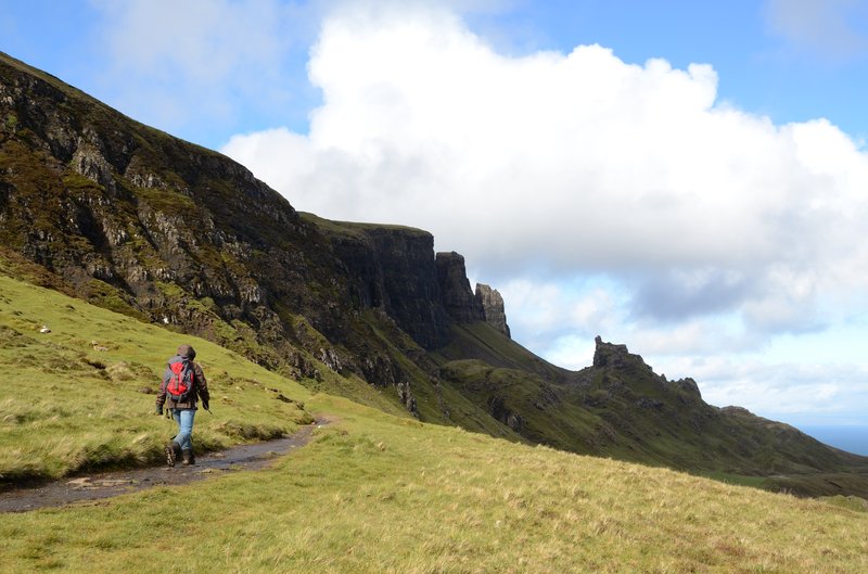 蒼穹島 Isle of Skye<br>我們要健行去Quiraing，電影Stardust星塵傳奇有些場景就在這裡拍攝。<br/>