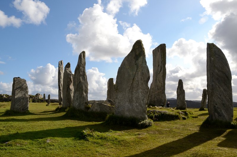 劉易斯島 Isle of Lewis<br>我們在巨石區的附近民宿住了兩晚，照例我要在這裡守著夜晚與清晨。<br/>