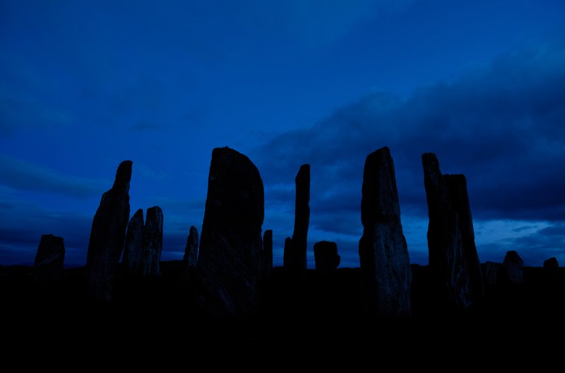 劉易斯島 Isle of Lewis<br>Callanish Stones這個史前巨石區，是Lewis島上最大的一區。<br/>
