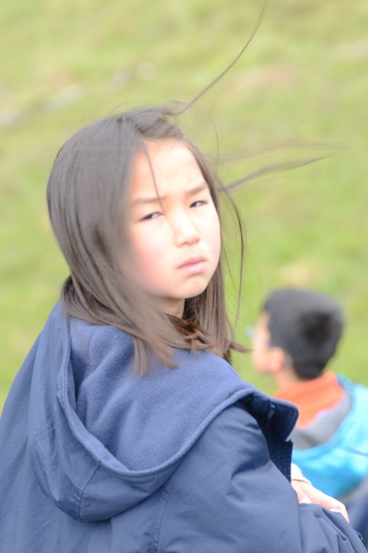 蘇格蘭 威廉堡 Fort William<br>一群戶外教學的日僑小學，生也來一起等看火車。<br/>