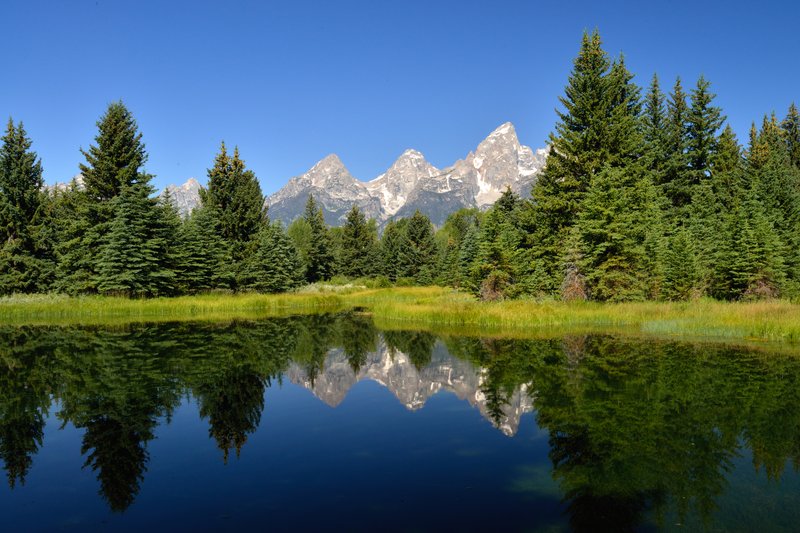 大提頓公園<br>短短30分鐘的林道健行，換來如此美麗的風景，絕對值得。<br/>