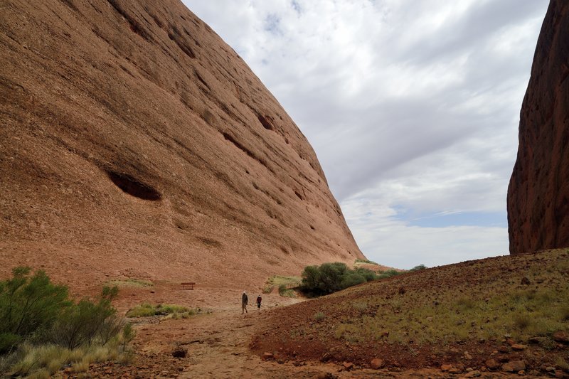 Kata Tjuta 風之谷<br>風之谷的健行路線，輕鬆愉快。