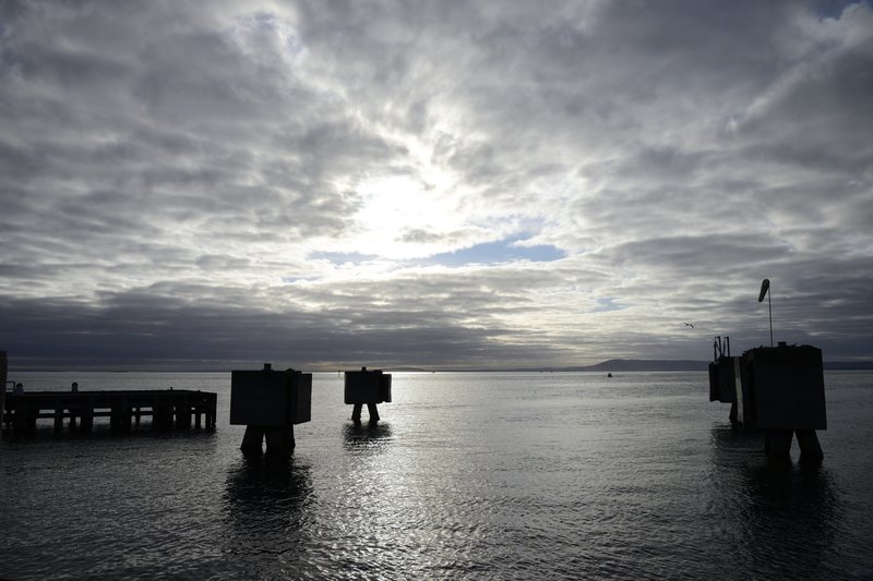 Sorrento 索倫托<br>這樣多雲的日子，在Sorrento搭乘渡輪前往大洋路。