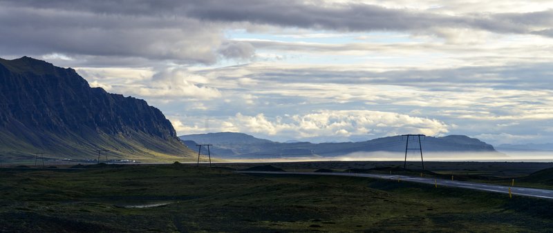 Jokulsarlon Lagoon 冰河湖<br>清晨裡我們要航向遠方。