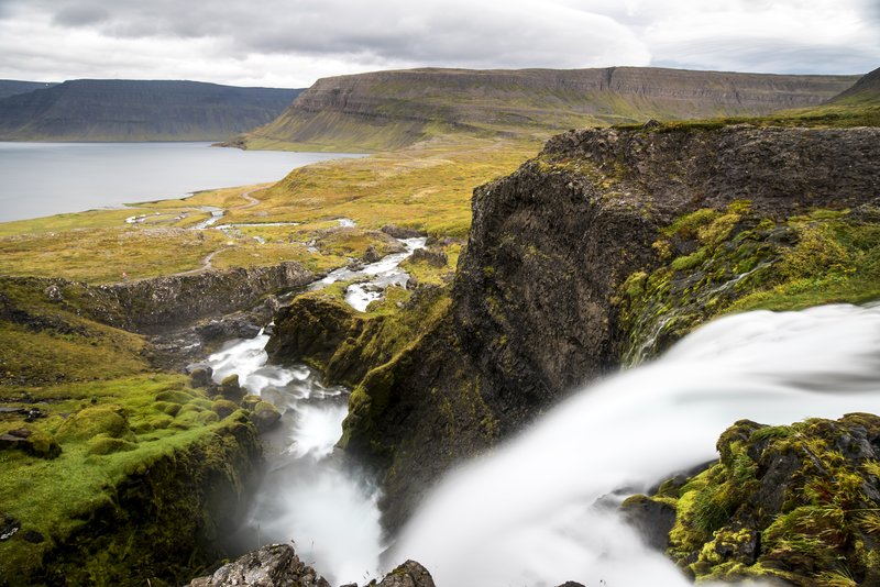 Dynjandi 丁堅地瀑布